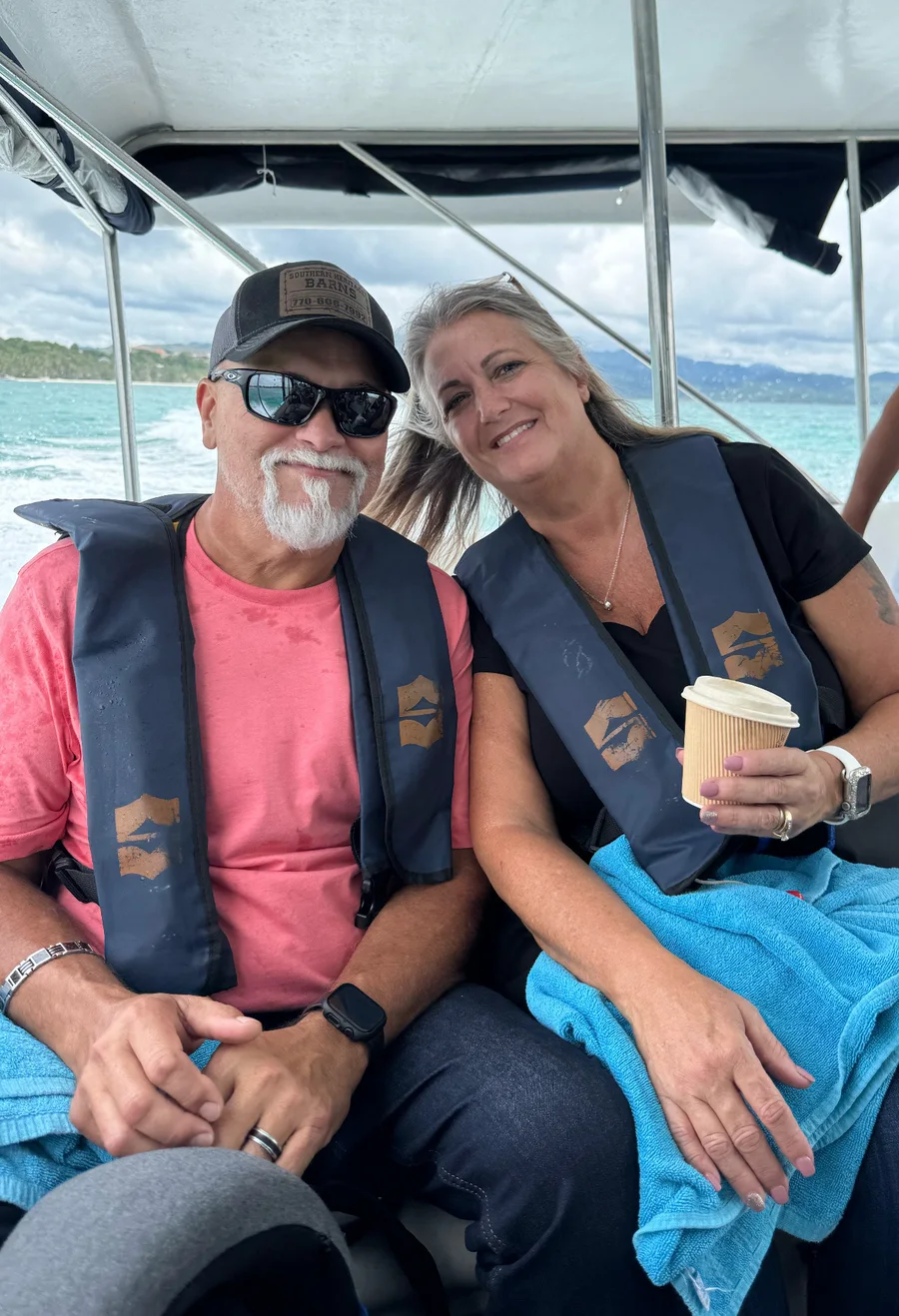 Angela and Perry, JRNP Rentals co-hosts