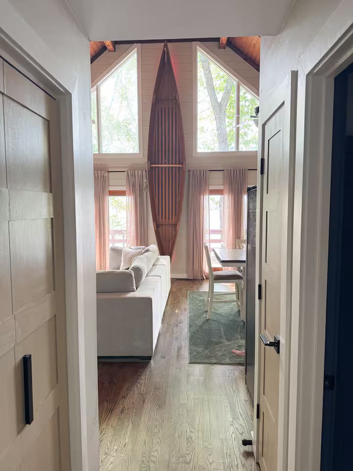 Weiss Lake House with Private Dock coffee bar supplies at a direct-booking vacation rental in Cedar Bluff, Alabama